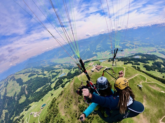 Thermisch tandem paragliding in Söll - Kitzbühel Alps Thermisch tandem paragliding in Söll - Kitzbühel Alps